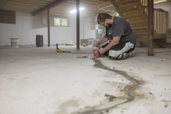 Concrete Floor Repair in Milford