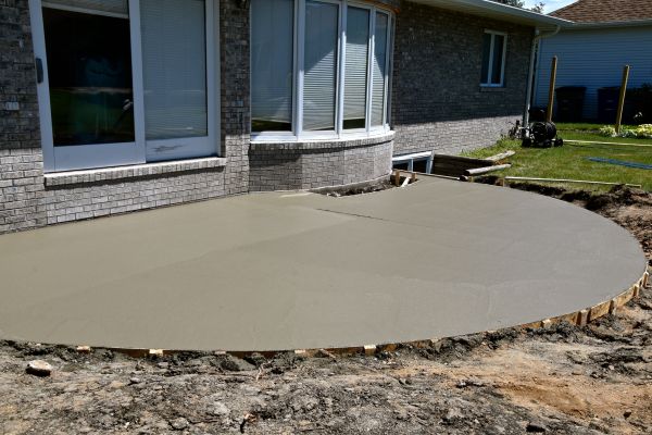 Patio Concrete Patching in Milford