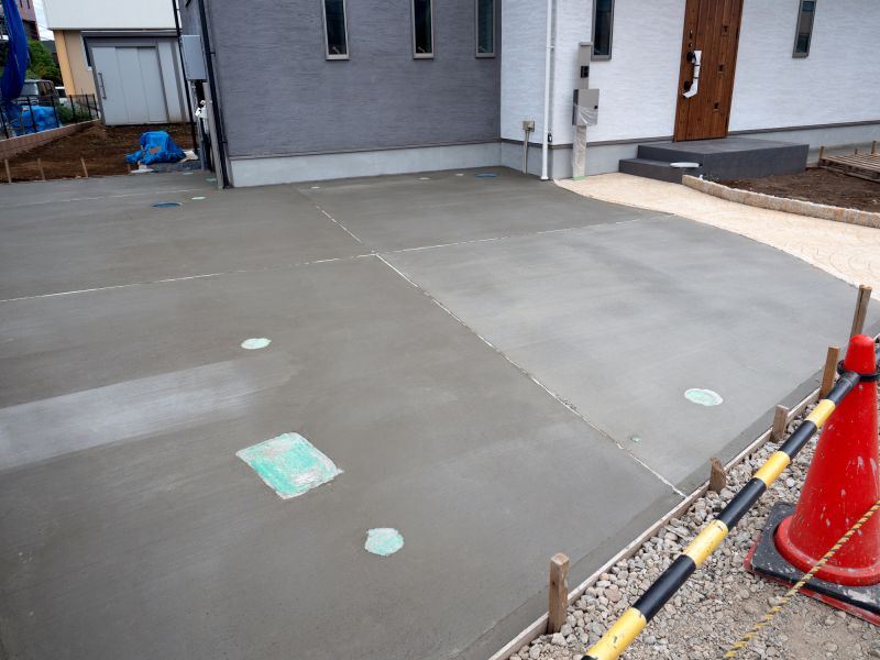 Concrete Driveway Repair detail